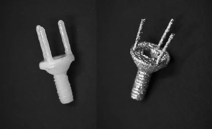 Componentes personalizados impressos em 3D